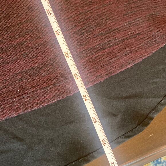 RD Style Knit Longsleeve Tee w/ Tiered Back Tunic Legging Friendly Women’s Large - Picture 8 of 8